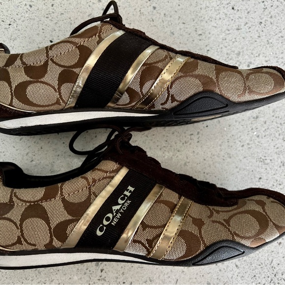 Coach Signature Tennis Shoes - Picture 4 of 9